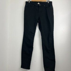 Eileen Fisher Black Organic Cotton Straight Leg Jeans